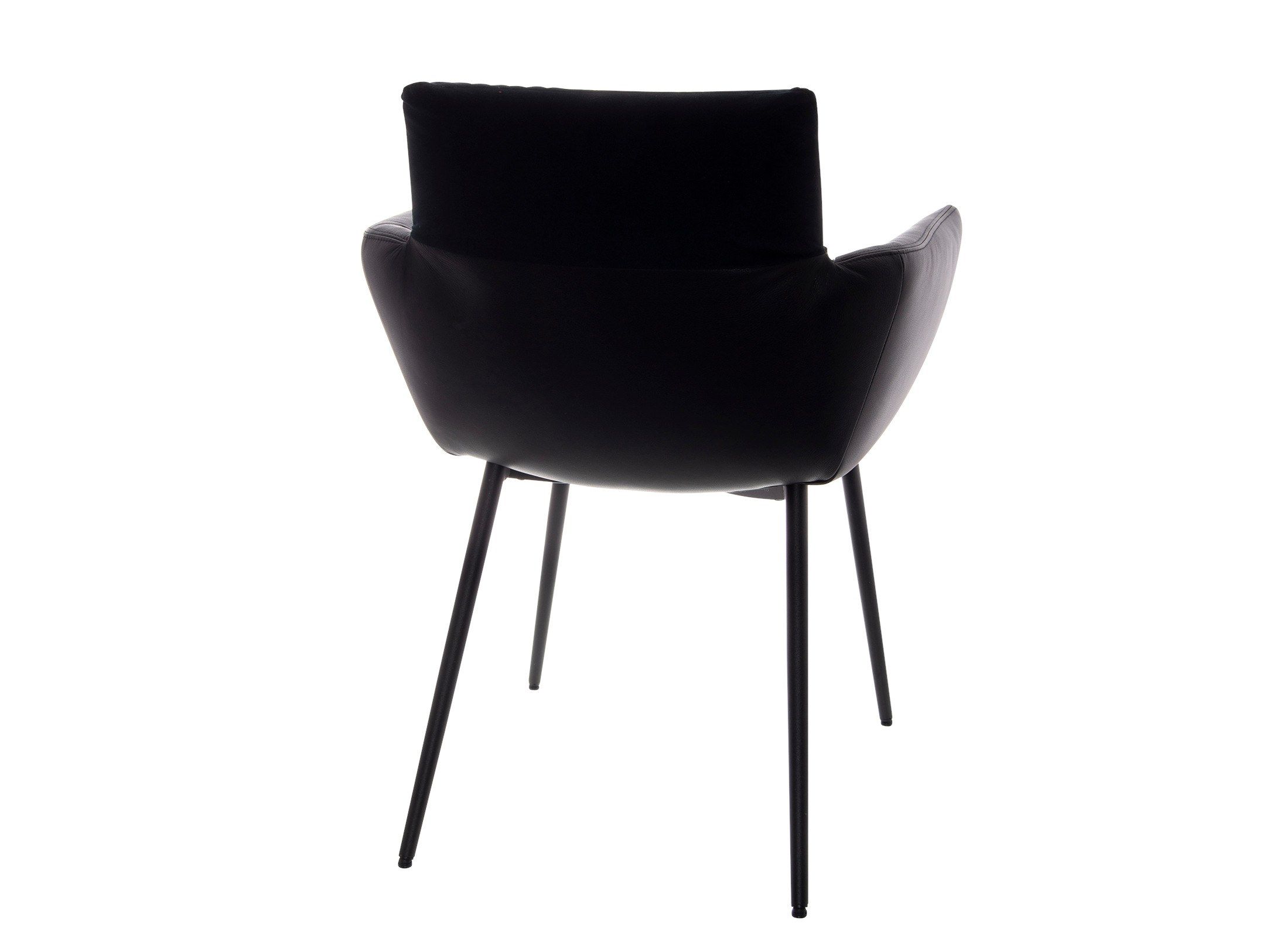 Мягкий стул с подлокотниками и основанием с 4 ножками KFF Faye ARCH-00120146 - Вид №5