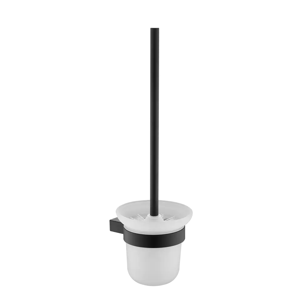 VIDAGE Неверка - подвесной ершик для унитаза в матовом черном стекле 89384548 STLM-1568582