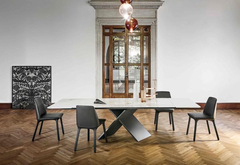 Bonaldo Прямоугольный керамический стол Ax sun-id-1347856 - Вид №4