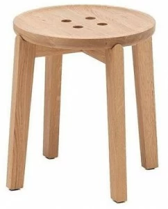 Very Wood Низкий табурет из дуба Rond