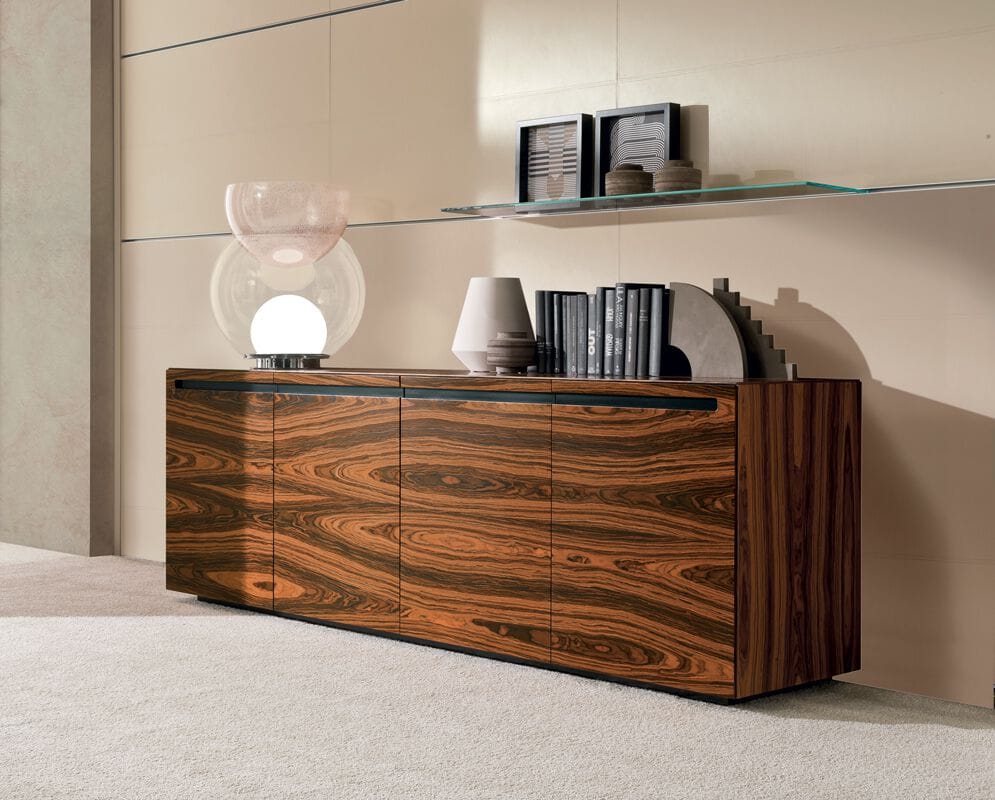 Деревянный низкий офисный шкаф с ящиками i 4 Mariani ARCH-00100867 - Вид №2