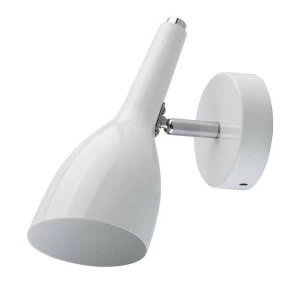 Спот настенный с металлическим плафоном белый "Астор 8" 545022401 MW-LIGHT АСТОР 8 00-3925404 Белый