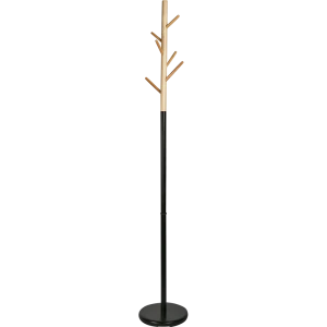 Вешалка напольная Tina 28.5x176x28.5 см металл цвет черный