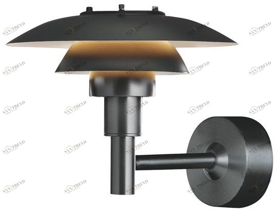 Louis Poulsen Бра для наружного освещения из нержавеющей стали и стекла Ph sun-id-1477044