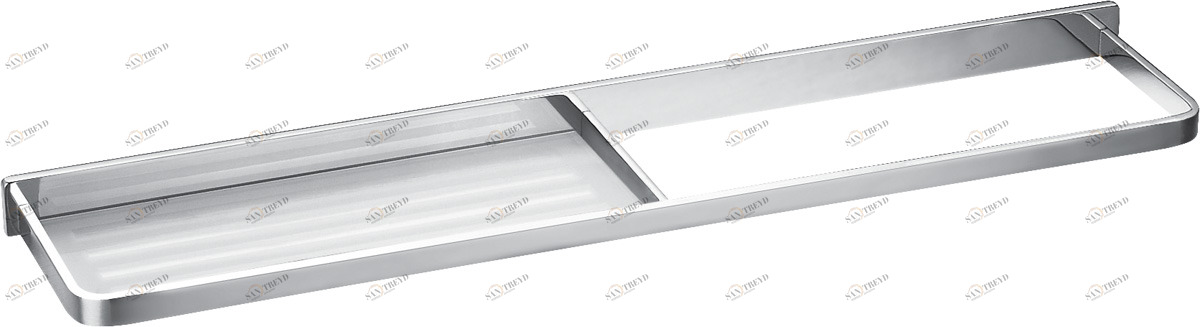 Полка с полотенцедержателем, 608х120 мм ART&MAX MAXIMA AM-F-8916