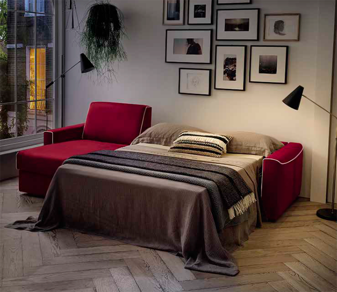 Диван DAKOTA FELIS LH + GS Day & night - Вид №1