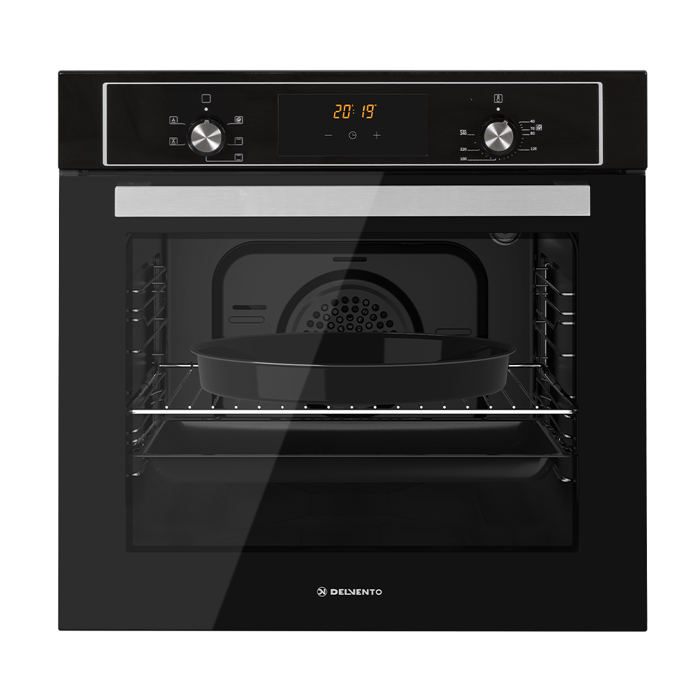 9182376 Электрический духовой шкаф Delvento V6EB56088 черный STDN-0132229