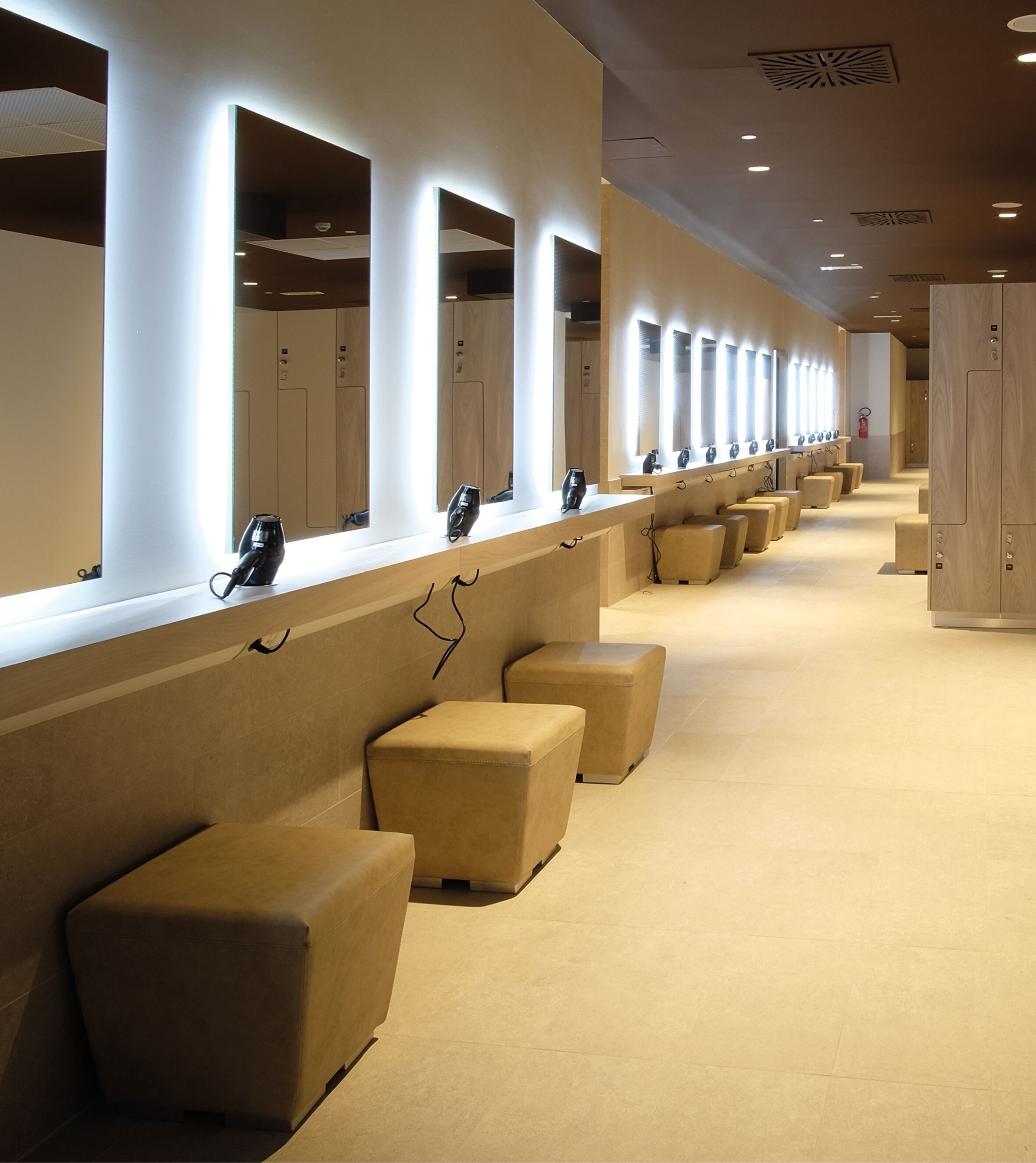 Прямоугольное зеркало со встроенным настенным освещением FIT INTERIORS FRAME ARCH-00109025 - Вид №1