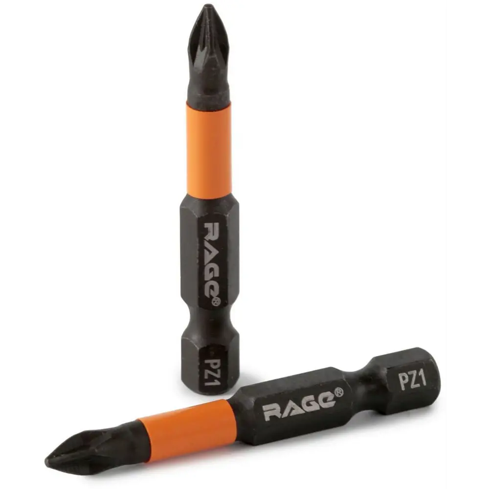 Магнитная бита RAGE PZ1x50 мм для точного монтажа (2 шт) 89369252 STLM-1374500 - Вид №1