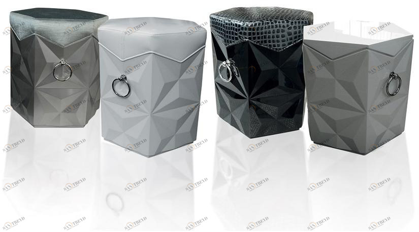 Bizzotto Мягкий пуф Diamond sun-id-1428482