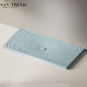 Flaminia WATER DROP Душевой поддон 160 см голубой DR8016.5014
