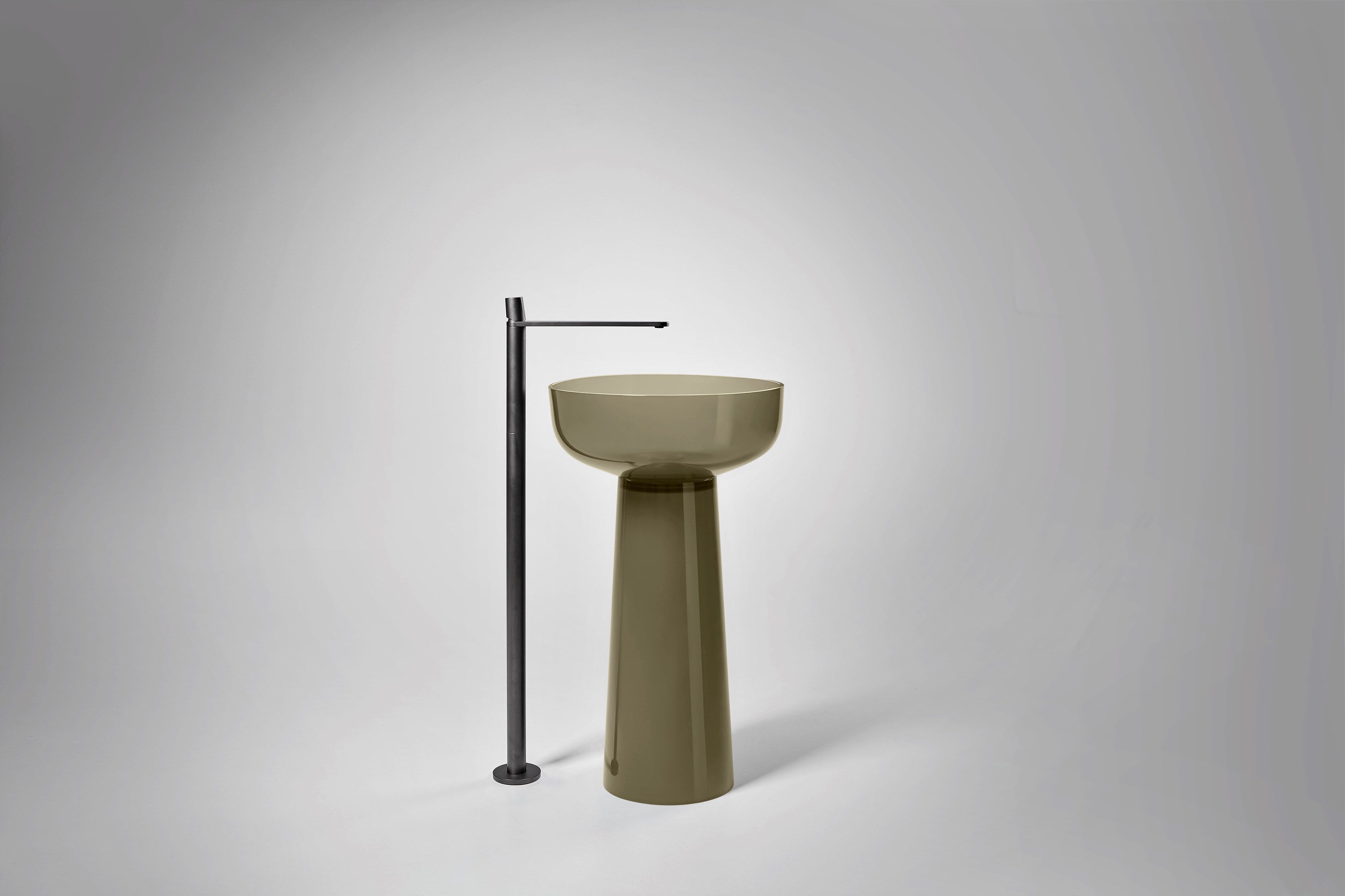 Круглая отдельно стоящая раковина из Cristalmood® Antoniolupi ALBUME10 + ALBUME20 ARCH-00067661 - Вид №15