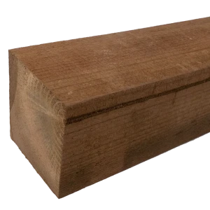 РУСШПАЛА Брус строительный импрегнированный 100x100x6000 мм сосна 89405742