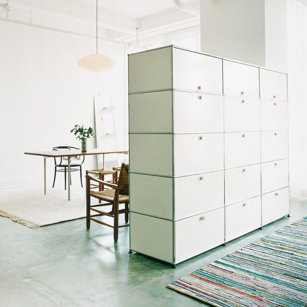 USM Модульный металлический комод Usm haller system sun-id-1413221 - Вид №6