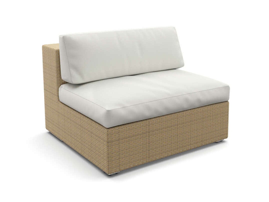 Садовое кресло из синтетического волокна DEDON LOUNGE ARCH-00079966