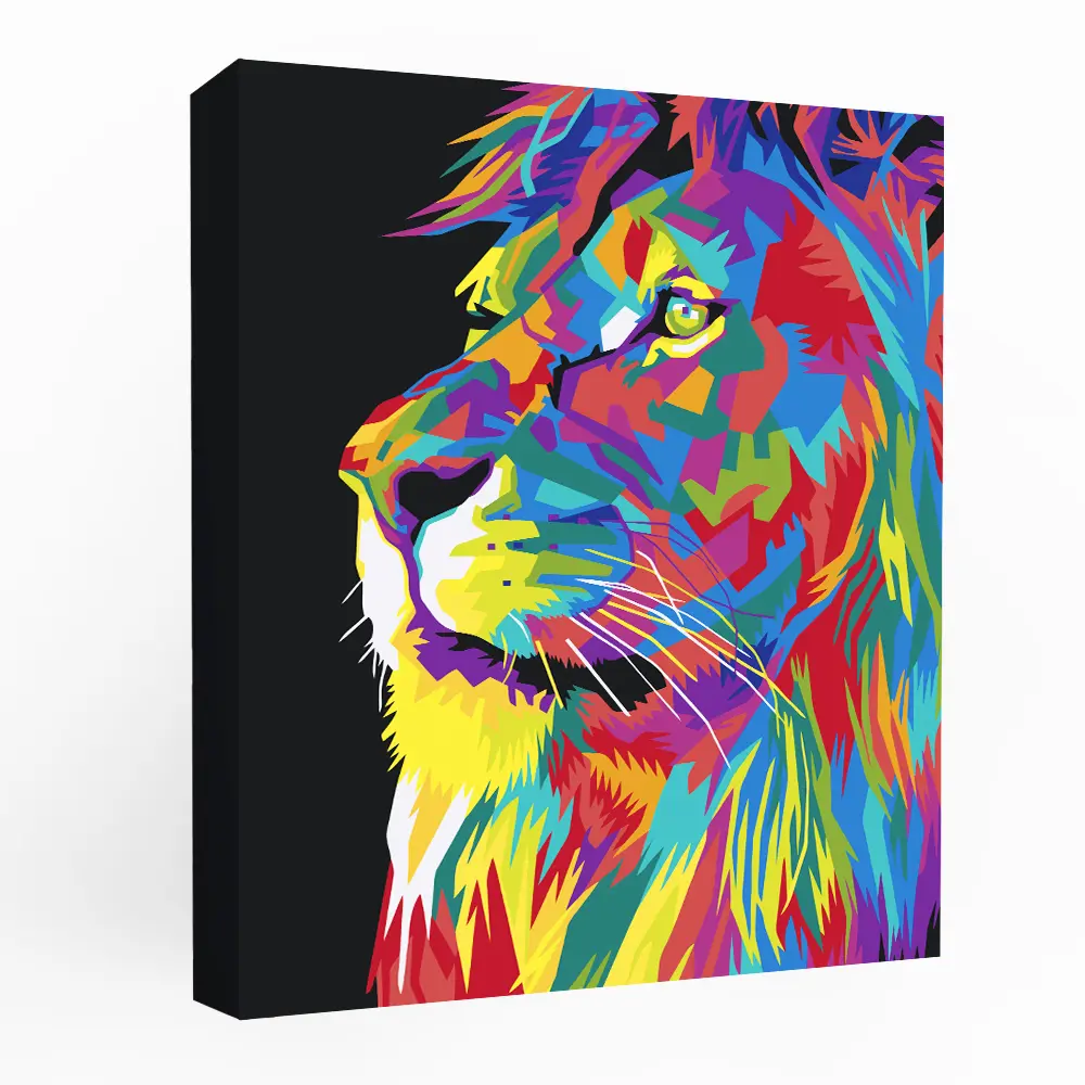 Картина по номерам Радужная грива 30х40 см FBRUSH STLM-2195592 - Вид №1