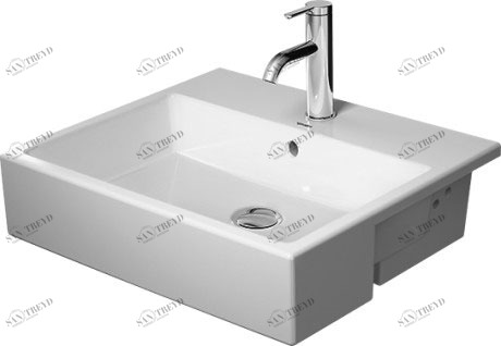 0382550000 Накладная раковина под столешницу  овальная Duravit Vero Air