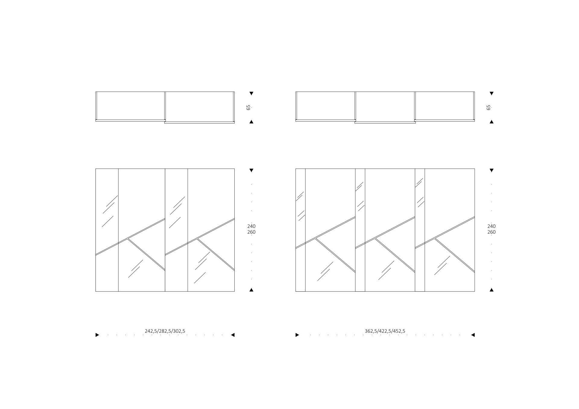Деревянный шкаф с раздвижными дверями Voltan Аликанте ARCH-00120595 - Вид №4