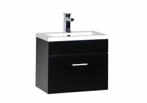 Тумба под раковину Aquanet Нота 50 черный