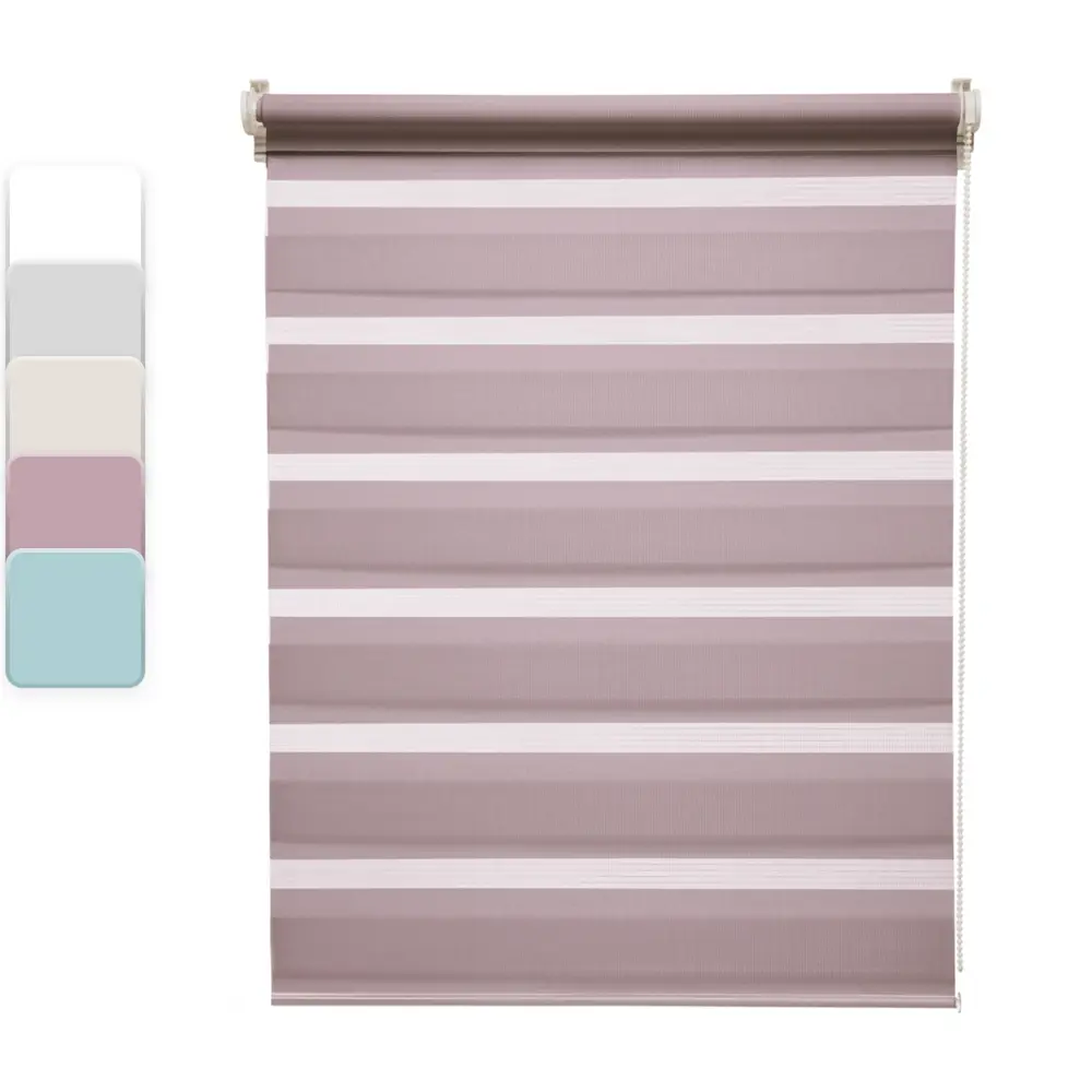 INSPIRE Peter - Рулонная штора день-ночь сиреневого цвета 40×160 см 85225658 STLM-0060092