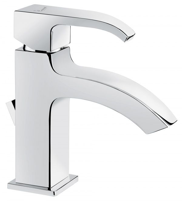 74003CR Смеситель Niagara с донным клапаном для раковины, цвет хром EMMEVI