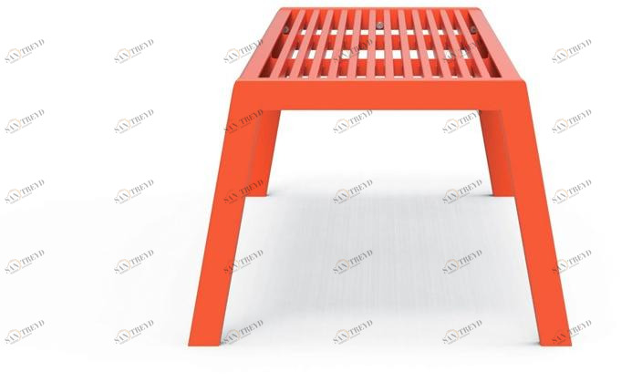 City Design Скамья стальная без спинки Casteo Casteo p - m, p- w