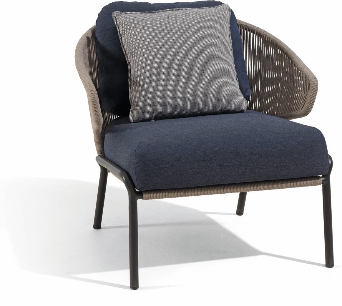 1 мест. кресло лава бронза Manutti Radius MNST736