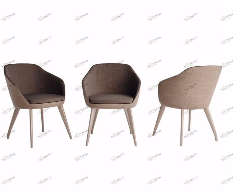 Caroti Стул из ткани с подлокотниками Concept sun-id-1454801