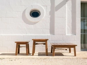 Braid Квадратный деревянный столик для сада Maxim 100.007/.008/.009