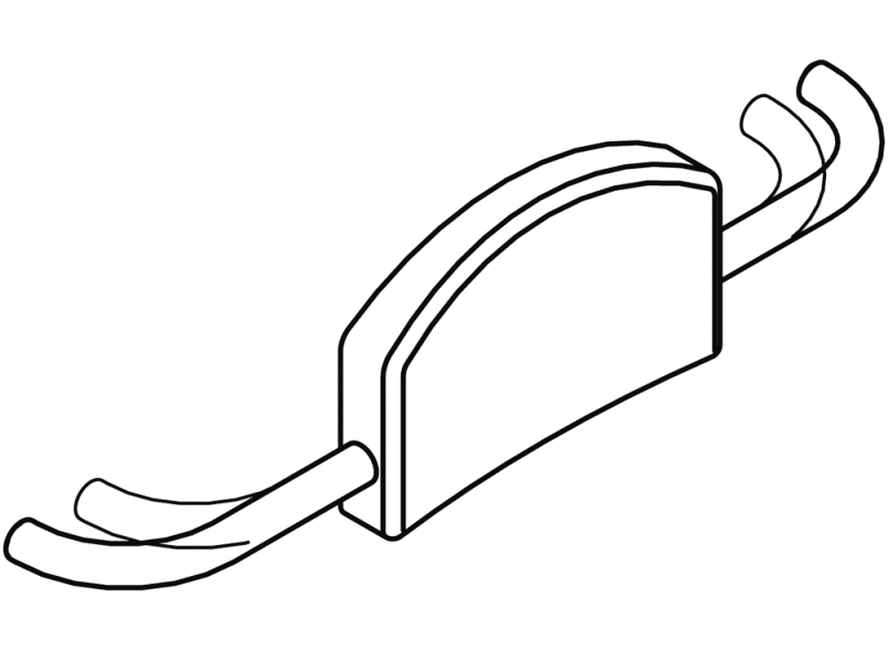 805.51.900 поддержка спины HEWI Stützen  - Вид №4