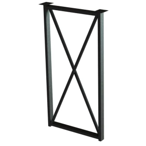 Подстолье барное Лофт 110 см металл цвет черный