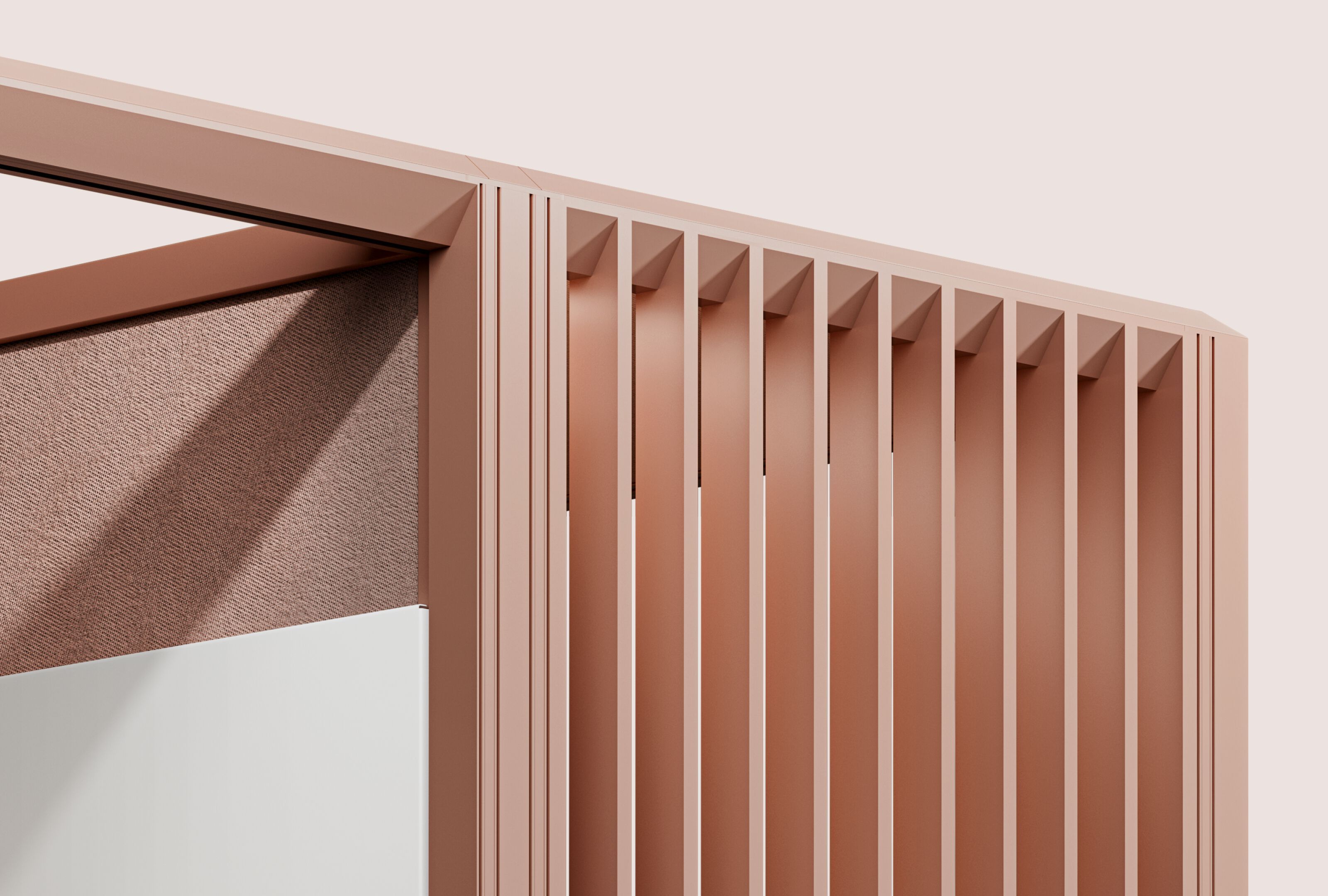 Алюминиевый модульный офисный остров с порошковым покрытием Mute ARCH-00130834 - Вид №3