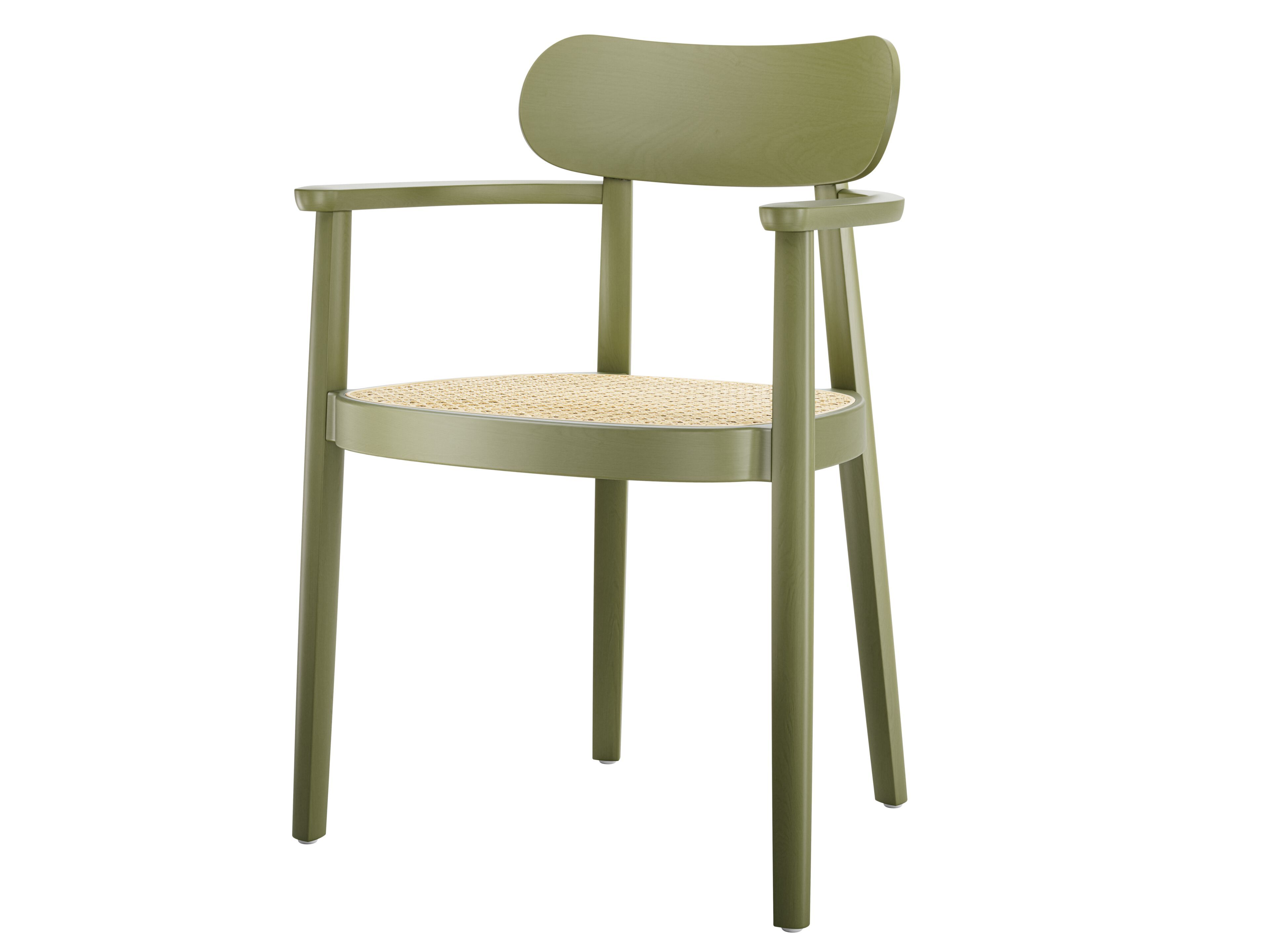 Стул из массива дерева с подлокотниками THONET 118 ARCH-00041161