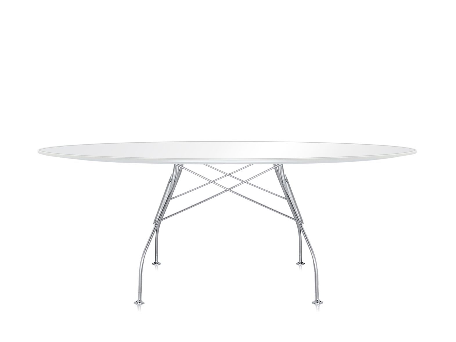 Овальный стеклянный обеденный стол Kartell GLOSSY ARCH-00113239 - Вид №2