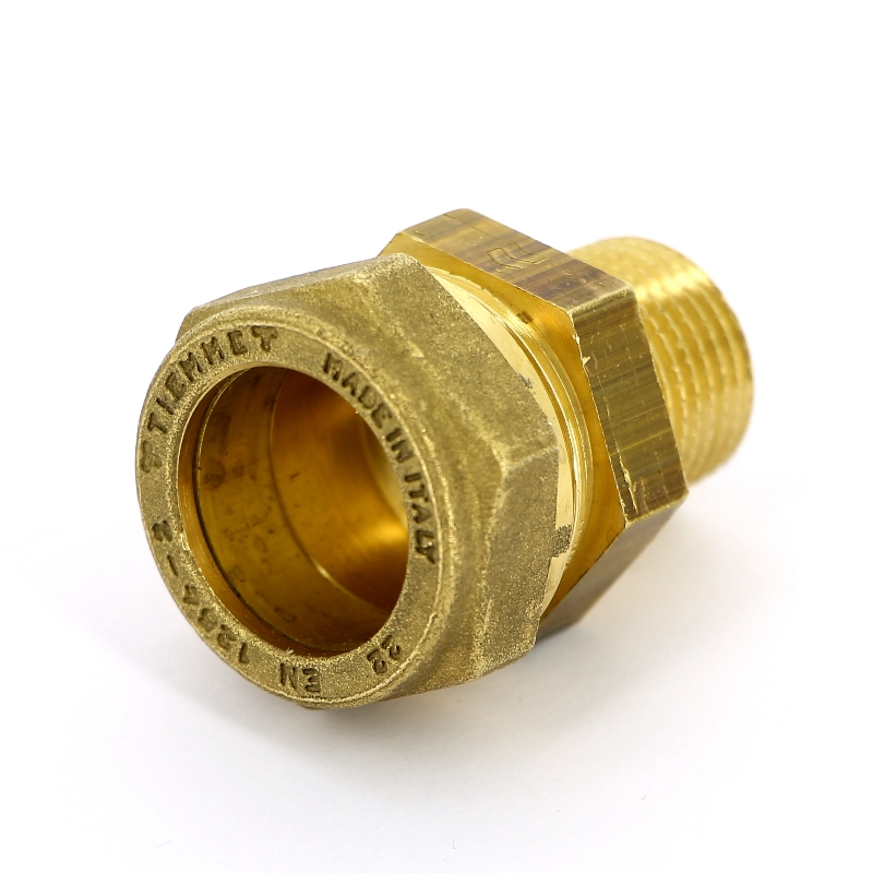 Муфта обжим-Н TIEMME 22х1/2" коническая резьба 1000065