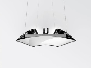 Регулируемый металлический подвесной светильник