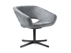 Тканевое кресло с подлокотниками