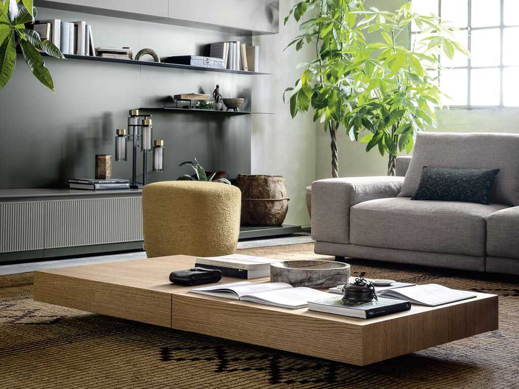 Квадратный низкий журнальный столик Novamobili ARCH-00152674 - Вид №4