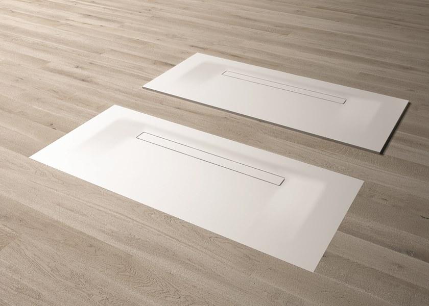 DISENIA Душевой поддон, устанавливаемый заподлицо из Corian® sun-id-1385051 - Вид №2