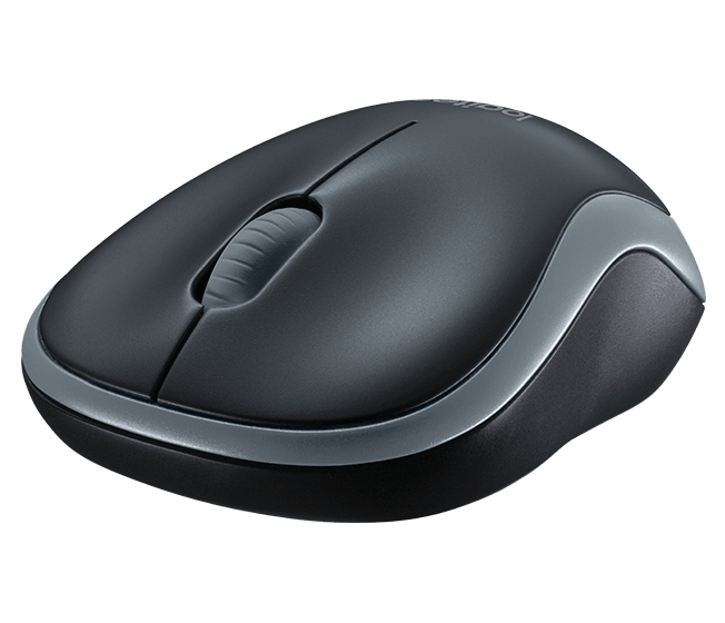910-002238 Mouse wireless m185 swift grey Logitech Santreyd  - Вид №2