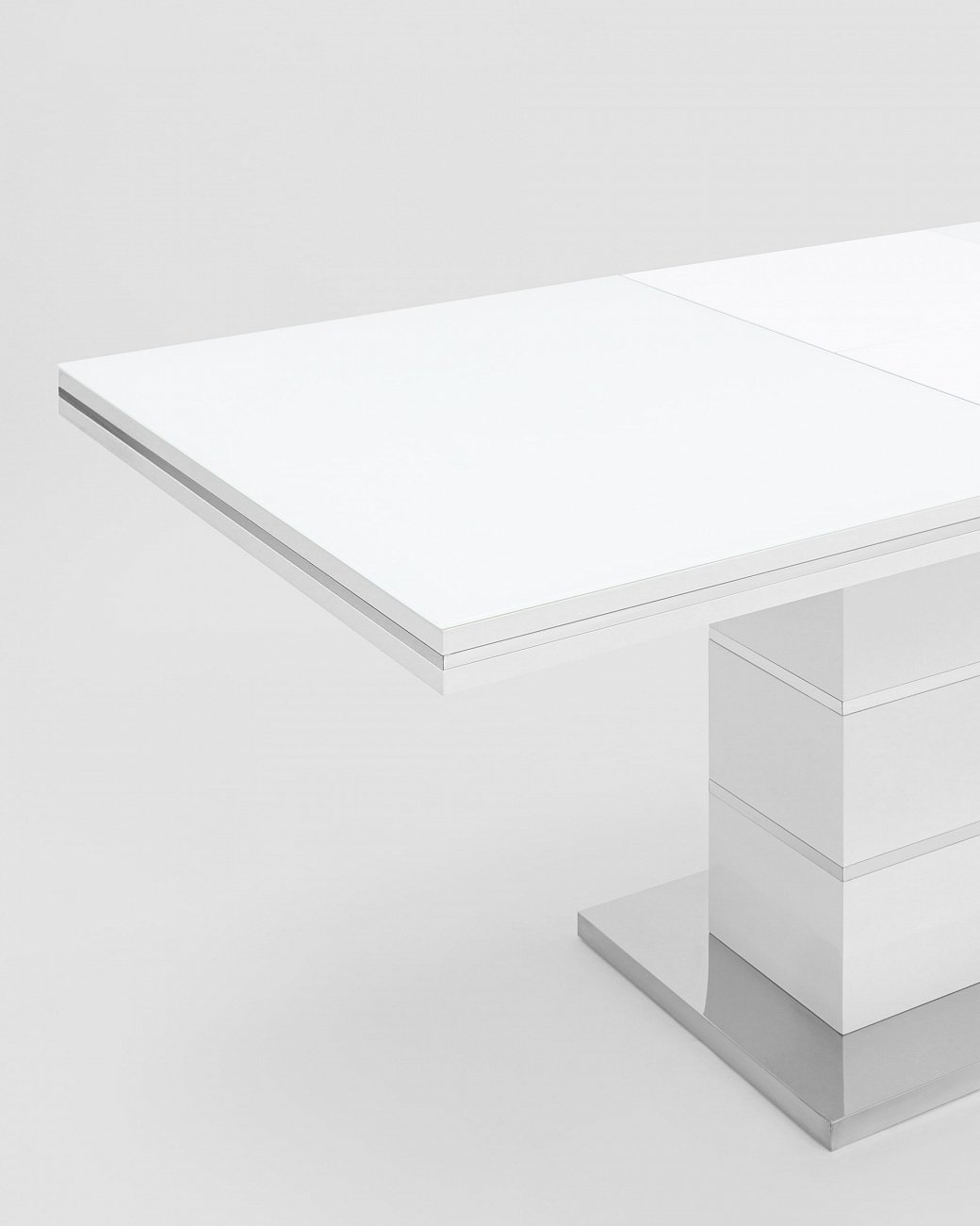 Стол обеденный раздвижной белый 160-215 см "Глазго" STOOL GROUP  00-3958844 Белый  - Вид №5