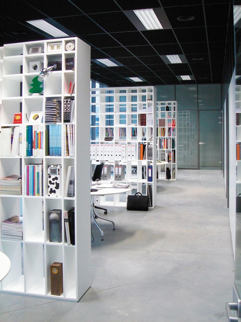 Cappellini Книжный шкаф двусторонний лакированный  Pc_7  - Вид №2