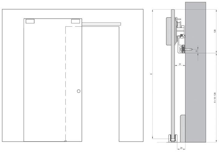 Bencore® Раздвижная дверь sun-id-1441302 - Вид №4