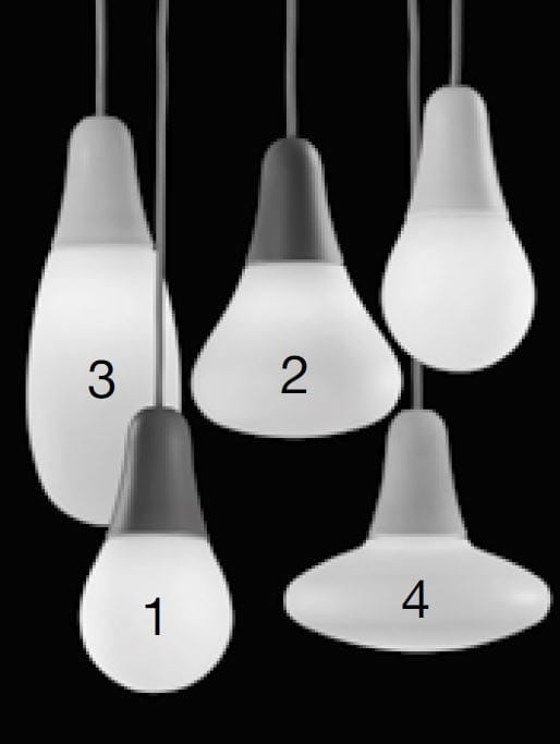 Подвесной светильник из полиэтилена Martinelli Luce CIULIFRULI ARCH-00087790 - Вид №17