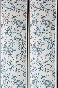 Панель ПВХ Вязь серая софитто "2" 200мм