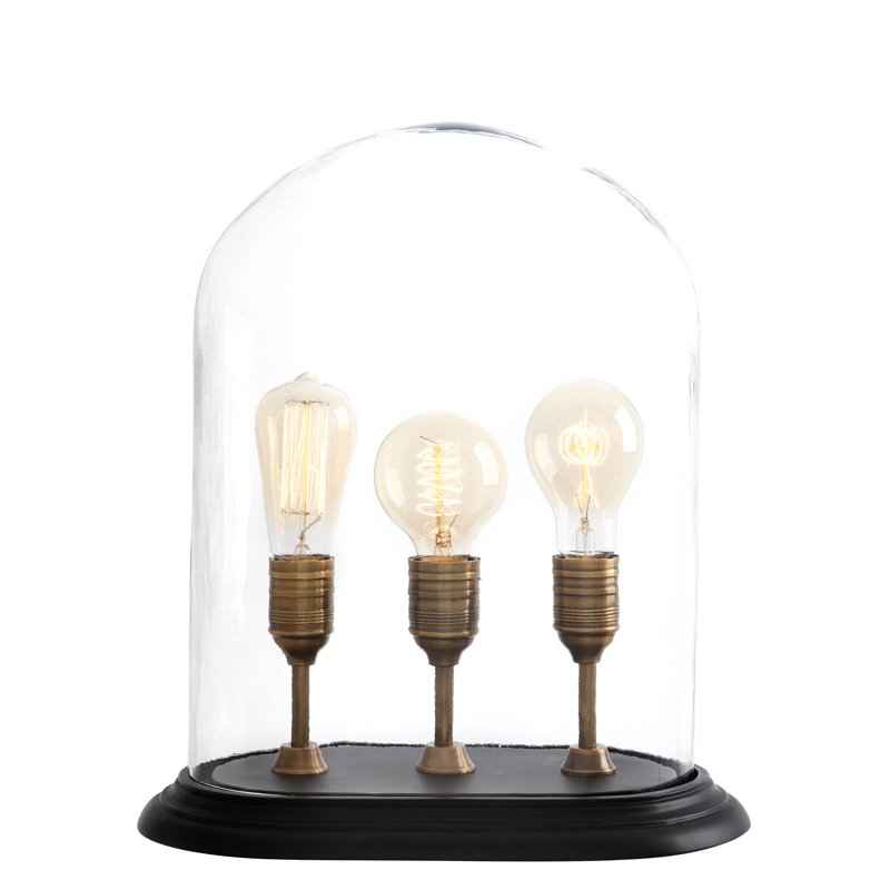 Настольная лампа Sargent от Eichholtz 108582 EICHHOLTZ ИНТЕРЬЕРНЫЕ 061688 Бронза;прозрачный  - Вид №5