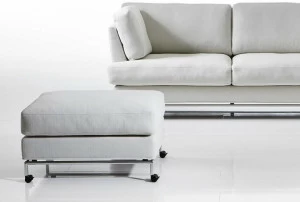 brühl Прямоугольная тканевая кровать-пуф на колесиках Carousel