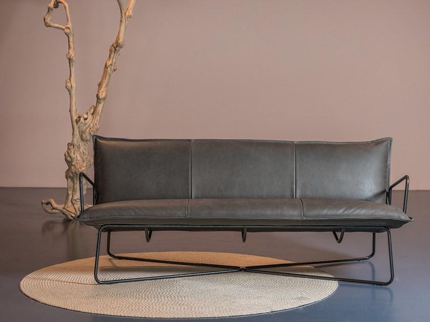 Jess 3-х местный кожаный диван Earl sun-id-1437004 - Вид №2