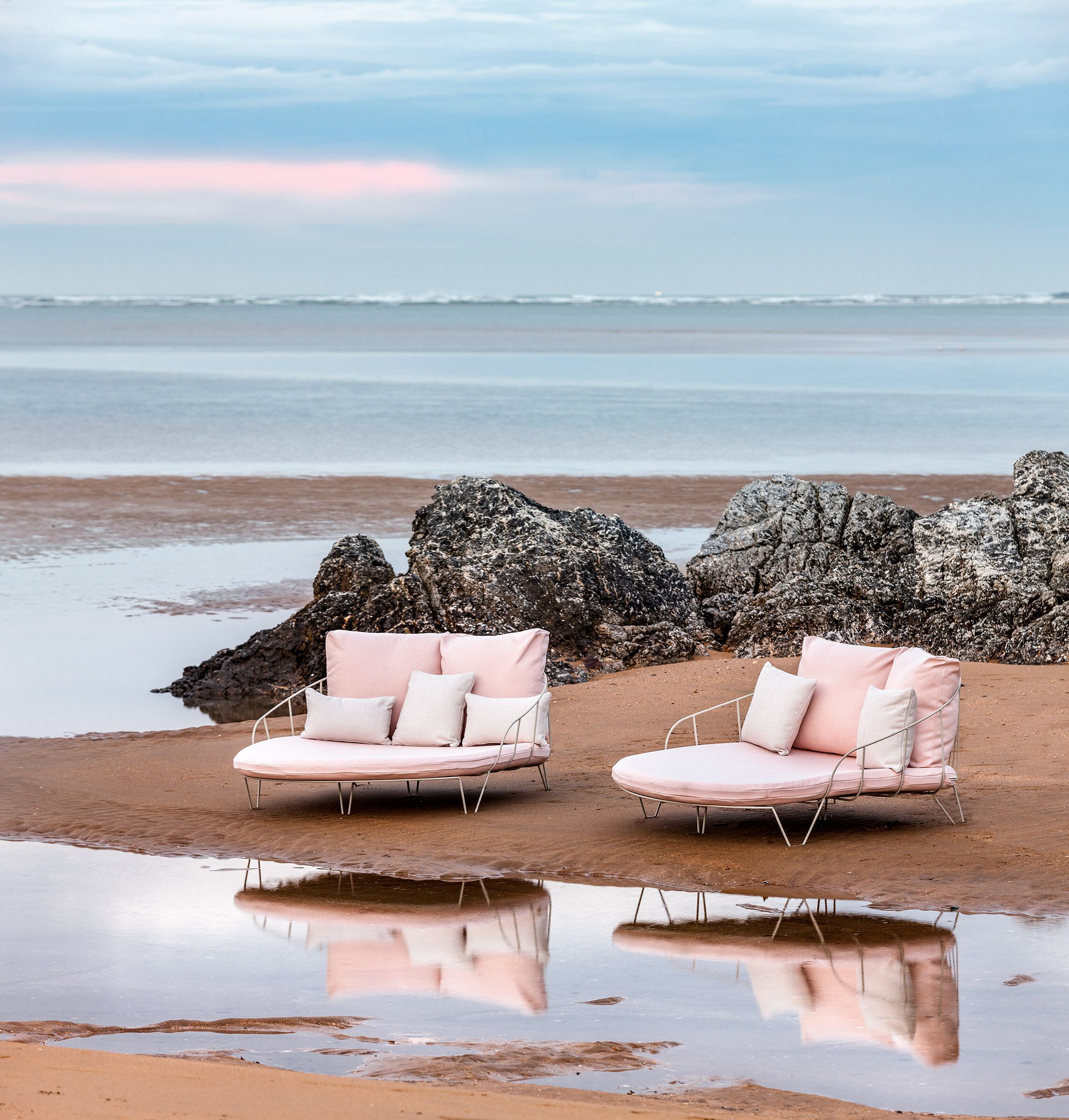 Стальная рама ткань сад кровать iSimar оливковое дерево ARCH-00057276 - Вид №2