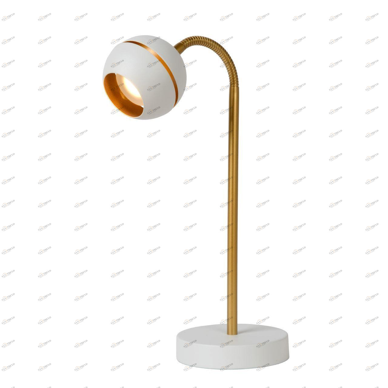 Настольная лампа Lucide Binari Led 77675/05/31 LUCIDE КЛАССИЧЕСКИЕ 080877 Белый;золото 